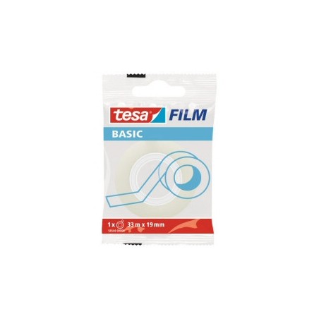 1509-CINTA ADHESIVA TRANSLUCIDA BASIC 19MM.X33M. TESA 58544-0000