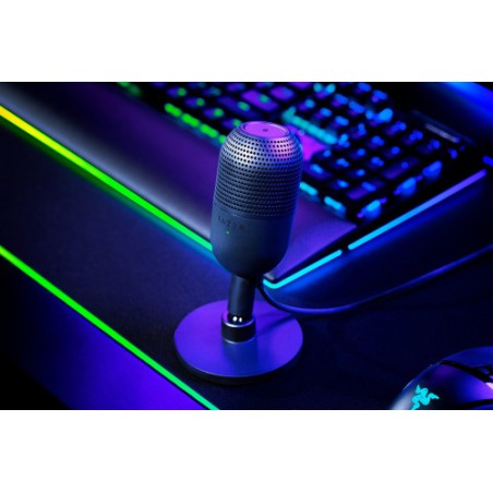15107-Razer Seiren V3 Mini Negro Microfono de superficie para mesa