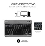 15225-SUBBLIM KEYTAB PRO BT SAMSUNG TAB A9+ 11"