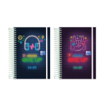 AGENDA ESCOLAR 2024-2025 NEVER GIVE UP TAPA EXTRADURA 8o DIA PAGINA COLORES SURTIDOS OXFORD 400185064