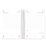 AGENDA ESCOLAR 2024-2025 NEVER GIVE UP TAPA EXTRADURA 8o DIA PAGINA COLORES SURTIDOS OXFORD 400185064