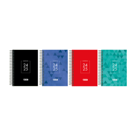 AGENDA ESCOLAR 2024-2025 IDENTITY TAPA EXTRADURA 8o DIA PAGINA COLORES SURTIDOS ENRI 400185080