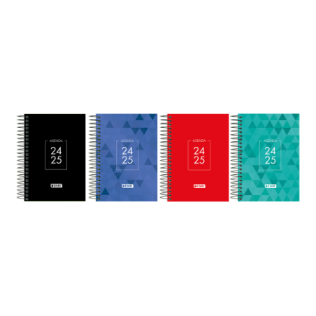 AGENDA ESCOLAR 2024-2025 IDENTITY TAPA EXTRADURA 4o DIA PAGINA COLORES SURTIDOS ENRI 400185083