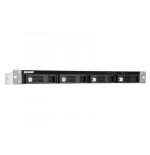 1542-QNAP TR-004U unidad de disco multiple Negro, Gris