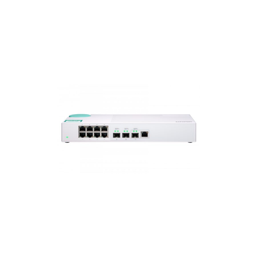1543-QNAP QSW-308-1C switch No administrado Gigabit Ethernet (10/100/1000) Blanco