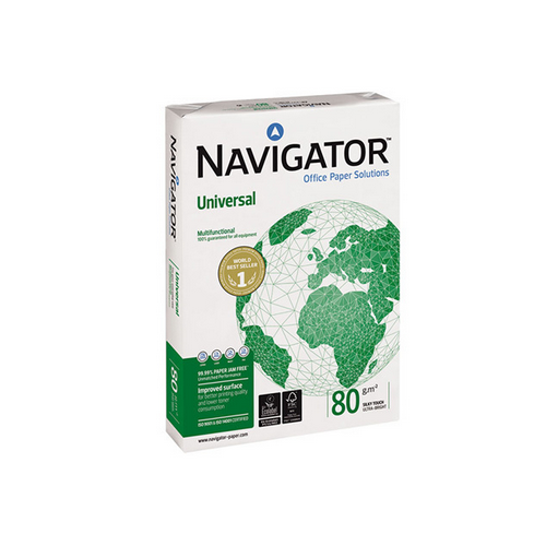 1549-PAQUETE 500H PAPEL 80GR A3 NAVIGATOR CIE169 40003925