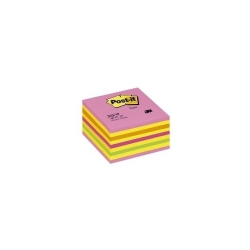 15552-CUBO 450 HOJAS NOTAS ADHESIVAS 76X76MM COLORES SURTIDOS AZULES-VERDES 2028-NB POST-IT 7100172387