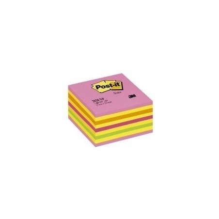 15552-CUBO 450 HOJAS NOTAS ADHESIVAS 76X76MM COLORES SURTIDOS AZULES-VERDES 2028-NB POST-IT 7100172387