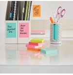 15557-PACK 6 BLOCS 450 HOJAS NOTAS ADHESIVAS 76X76MM COLORES SURTIDOS 2028-OCPPX6 POST-IT 7100321804