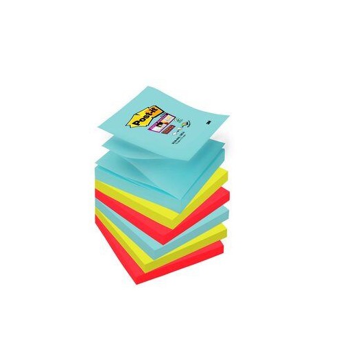 15560-PACK 6 BLOCS 90 HOJAS Z-NOTES ADHESIVAS 76X76MM SUPER STICKY COLECCION COSMIC R330-6SS-COS POST-IT 7100263209