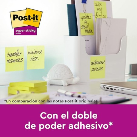 15565-PACK 18+6 BLOCS 90 HOJAS Z-NOTES ADHESIVAS 76X76MM SUPER STICKY CANARY YELLOW R330-SSCY-VP20 POST-IT 7100236629