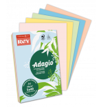 1557-PAQUETE 500H PAPEL 80GR A4 AZUL PALIDO ADAGIO 40002465