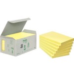 15576-PACK 6 BLOCS 100 HOJAS NOTAS RECICLADAS ADHESIVAS 76X127MM CANARY YELLOW CAJA CARTON 655-1B POST-IT 7100172257