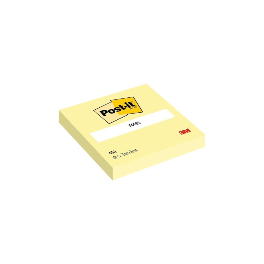 15579-PACK 12 BLOCS 100 HOJAS Z-NOTES 76X127MM CANARY YELLOW CAJA CARTON R350 CY POST-IT 7100290186