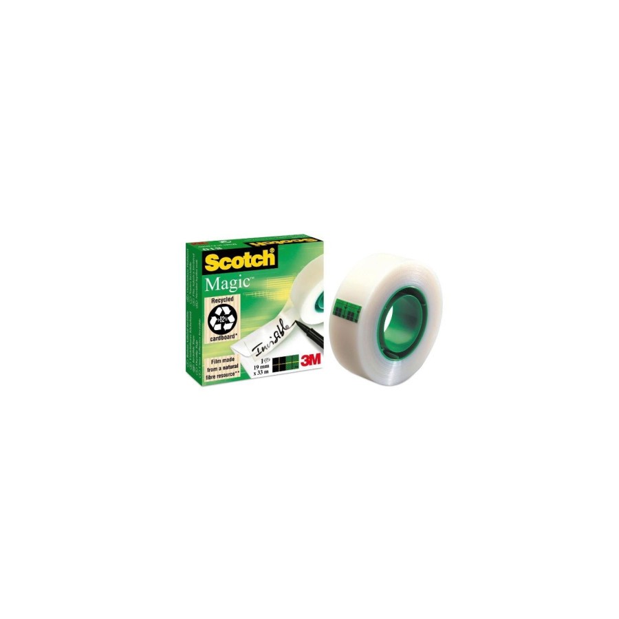 15642-ROLLO CINTA INVISIBLE 19MM X 66M MAGICCAJA CARTON 810/1966 SCOTH 7100027117