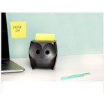 15665-PACK DISPENSADOR Z-NOTES BUHO NEGRO + 2 BLOCS 45 HOJAS 76X76MM POST-IT SUPER STICKY Z-NOTES OWL-330 SCOTH 71003223