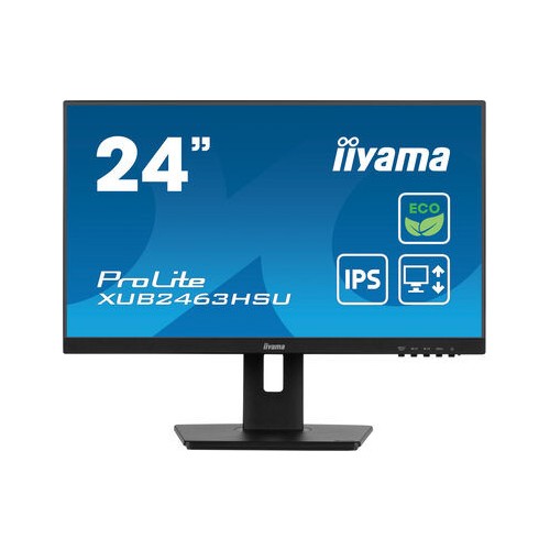 MONITOR IIYAMA 24"/ 1920 x 1080 /100Hz/3.7 MPX/ WQHD /250CD/16:9/HDMI/LED/NEGRO