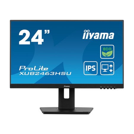MONITOR IIYAMA 24"/ 1920 x 1080 /100Hz/3.7 MPX/ WQHD /250CD/16:9/HDMI/LED/NEGRO