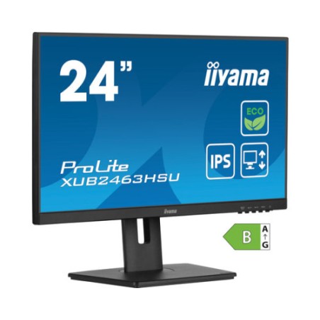MONITOR IIYAMA 24"/ 1920 x 1080 /100Hz/3.7 MPX/ WQHD /250CD/16:9/HDMI/LED/NEGRO
