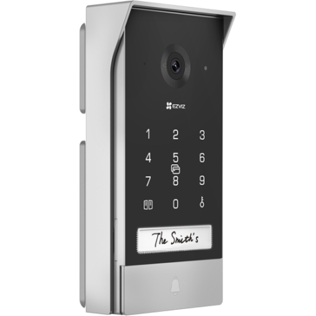 EZVIZ EP7 sistema de intercomunicacion de video 17,8 cm (7") Negro, Plata