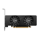 15732-VGA MSI RTX 3050 LP 6G OC,NV,RTX3050,GDDR6,6GB,96BIT,2HDMI+1DP,2 VENTILADORES (LOW PROFILE)
