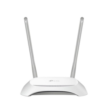 158-TP-LINK TL-WR850N router inalambrico Banda unica (2,4 GHz) Ethernet rapido Gris, Blanco