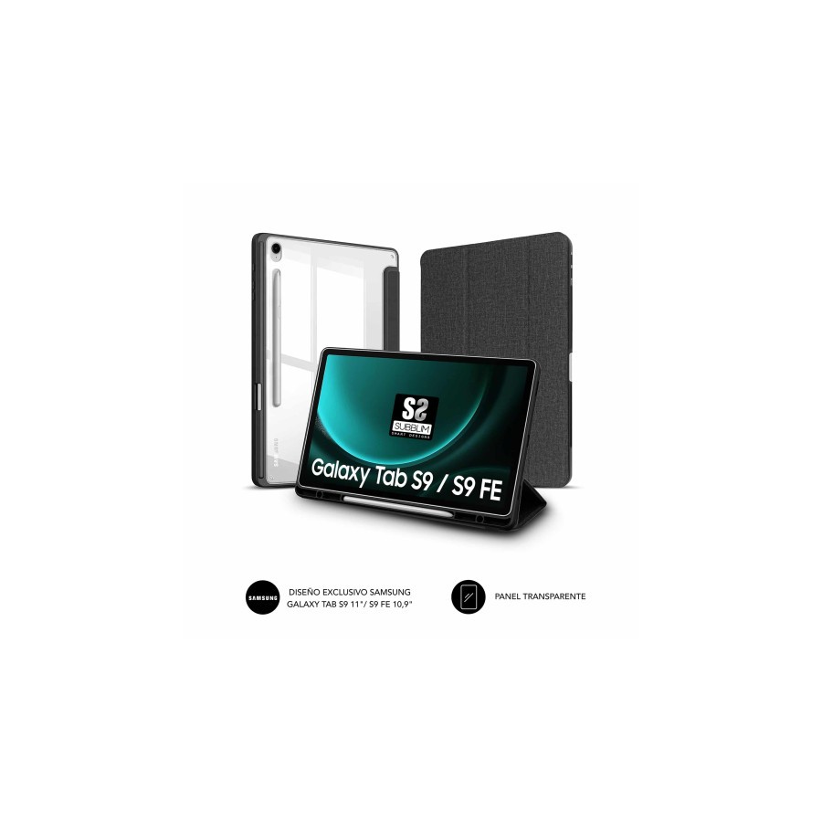 SUBBLIM CLEAR SHOCK CASE SAMSUNG S9 11"/S9 FE 10,9"