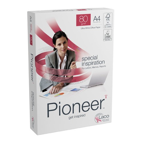15836-PAQUETE 500H PAPEL SPECIAL PREMIUM 80GR A4 PIONEER CIE 169 PNR0800193