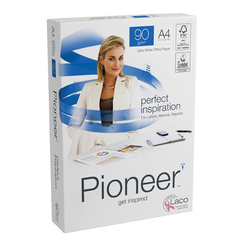 15839-PAQUETE 500H PAPEL PERFECT PREMIUM 90GR A4 PIONEER CIE 169 PNR0900073