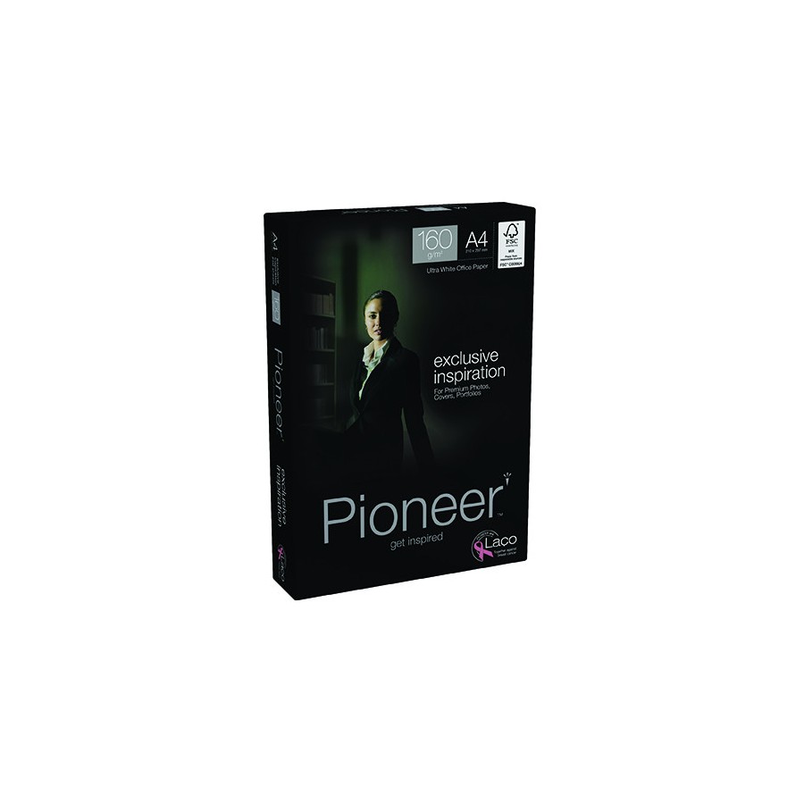 15843-PAQUETE 250H PAPEL EXCLUSIVE PREMIUM 160GR A4 PIONEER CIE 169 PNR1600004