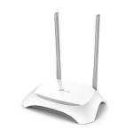159-TP-LINK TL-WR850N router inalambrico Banda unica (2,4 GHz) Ethernet rapido Gris, Blanco