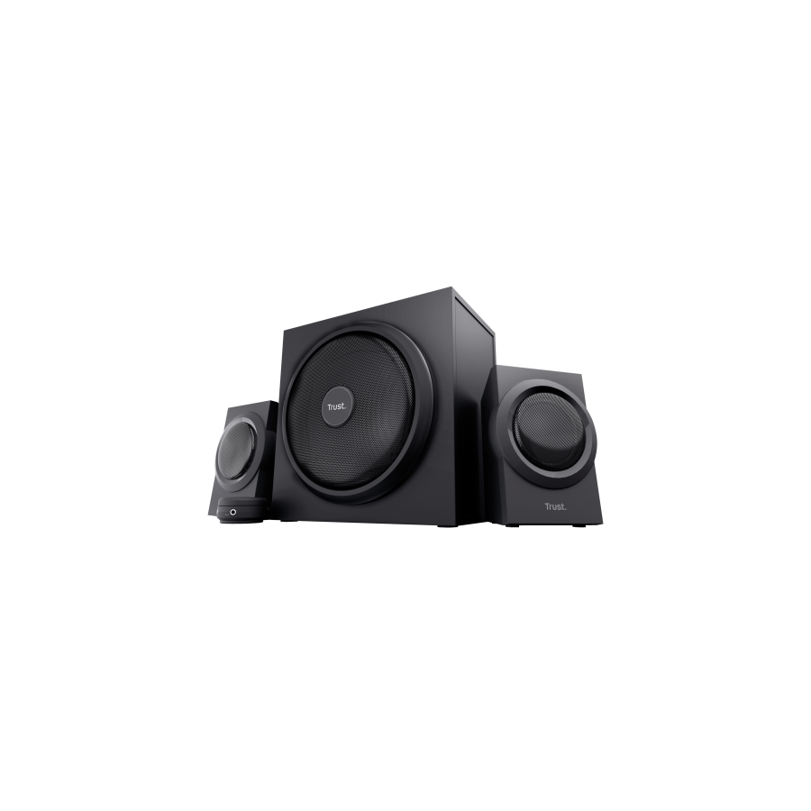 15992-Trust Yuri conjunto de altavoces 60 W Universal Negro 2.1 canales De 1 via 15 W