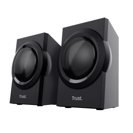 15993-Trust Yuri conjunto de altavoces 60 W Universal Negro 2.1 canales De 1 via 15 W