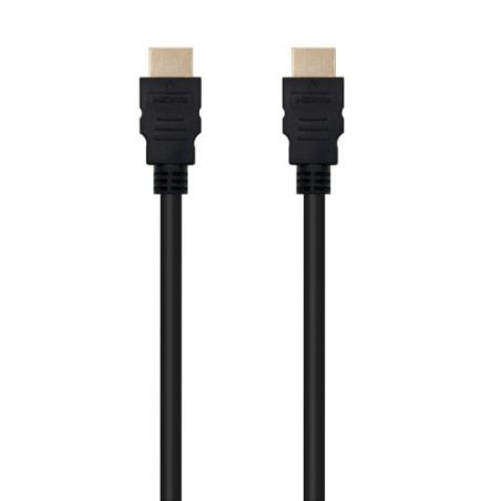 Nanocable Cable HDMI V2.0 4K@60Hz 18Gbps A/M-A/M, 1 m, Negro