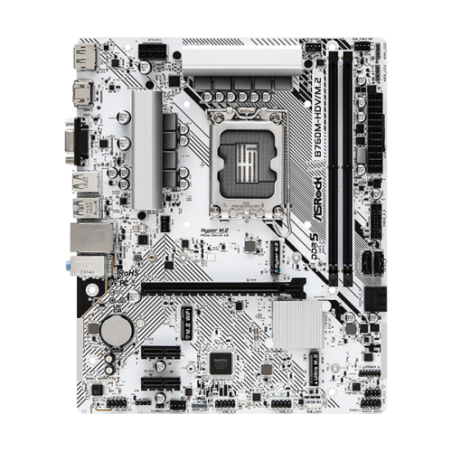 16041-Asrock B760M-HDV/M.2 placa base Intel B760 LGA 1700 micro ATX