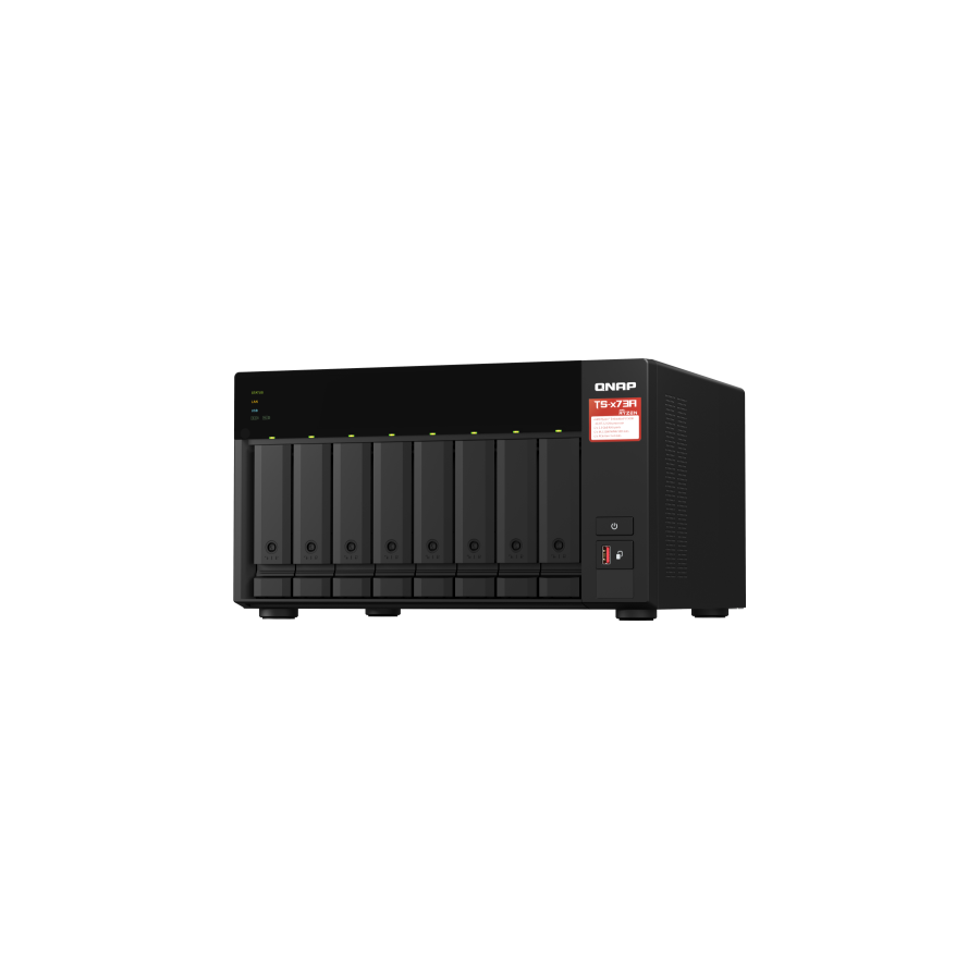 16047-QNAP TS-873A NAS Torre Ethernet Negro V1500B