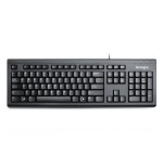 1607-TECLADO CON CABLE 150 CM. VALUKEYBOARD COLOR NEGRO KENSINGTON 1500109ES