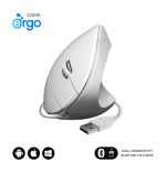 16102-SUBBLIM Raton GLIDE VERTICAL ERGO WIRED MOUSE WHITE