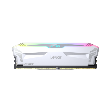 16194-LEXAR MEMORIA ARES DDR5  32GB (2X16GB)   6400 CL32 1.4V  HEATSINK  RGB DUAL PACK WHITE  LD5EU016G-R6400GDWA