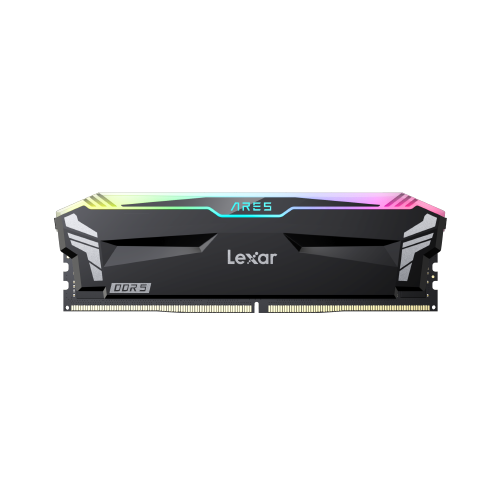 16200-LEXAR MEMORIA ARES DDR5 32GB (2X16GB)   7200 CL34 1.4V  HEATSINK  RGB DUAL PACK BLACK  LD5U16G72C34LA-RGD