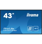 16221-iiyama PROLITE LE4341S-B2 Pantalla plana para senalizacion digital 108 cm (42.5") LCD 350 cd / m2 Full HD Negro 18