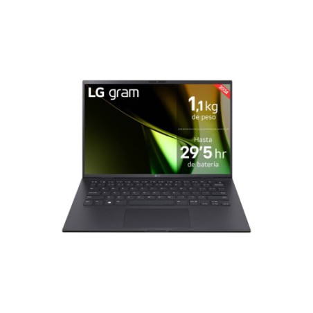 16236-LG Gram 14Z90S Intel Core Ultra 7 155H Portatil 35,6 cm (14") Full HD 32 GB LPDDR5-SDRAM 1 TB SSD Wi-Fi 6E (802.11