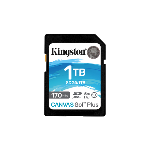 Kingston Technology Canvas Go! Plus 1 TB SD UHS-I Clase 10
