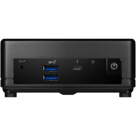 MSI Cubi 5 12M-268ES IntelR CoreT i3 i3-1215U 8 GB DDR4-SDRAM 256 GB SSD Windows 11 Home Mini PC Negro