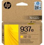 16288-HP Cartucho de Tinta Original EvoMore 937e amarilla