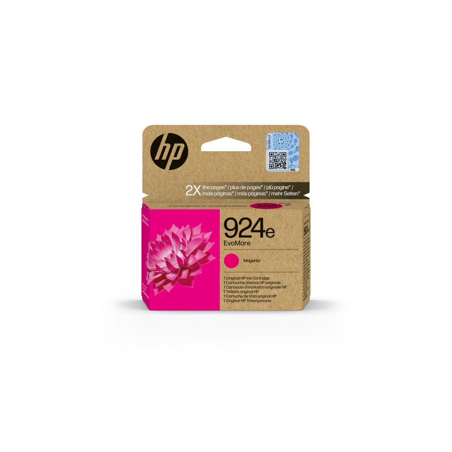 16290-HP Cartucho de Tinta Original EvoMore 924e magenta
