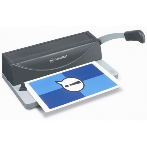 1630-ENCUADERNADORA MC10 ESPIRAL METALICA A4 PASO 5:1 CAPACIDAD MAXIMA 10 HOJAS GBC 4400556