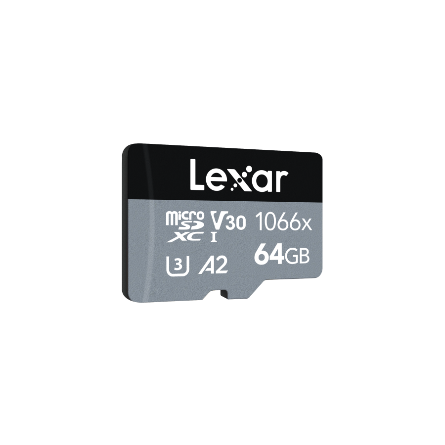 Lexar Professional 1066x microSDXC UHS-I Cards SILVER Series 64 GB Clase 10