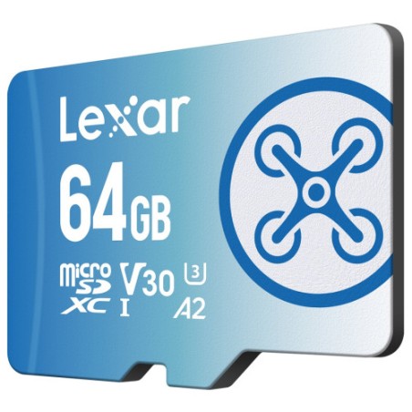 16334-Lexar FLY microSDXC UHS-I card 64 GB Clase 10