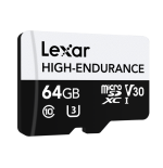 Lexar High-Endurance 64 GB MicroSDXC UHS-I Clase 10